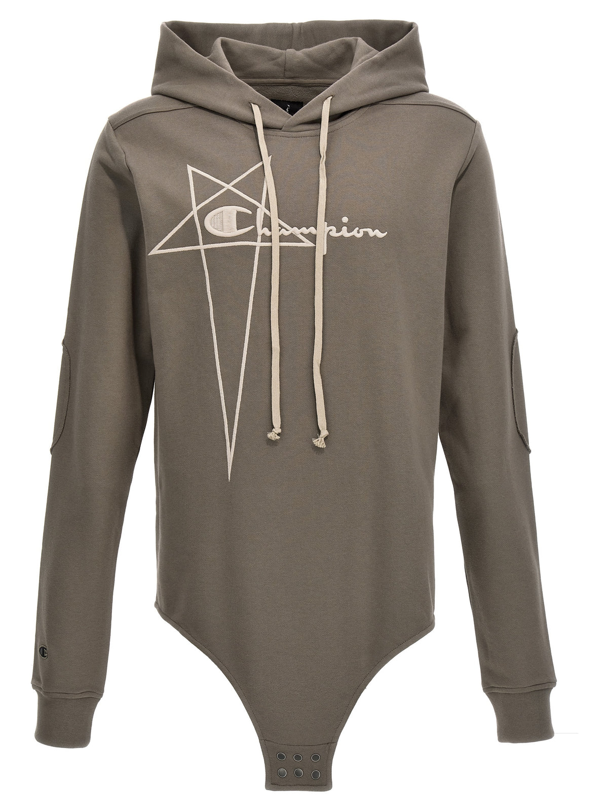 RICK OWENS Rick Owens Men Champion X Rick Owens Hooded Bodysuit