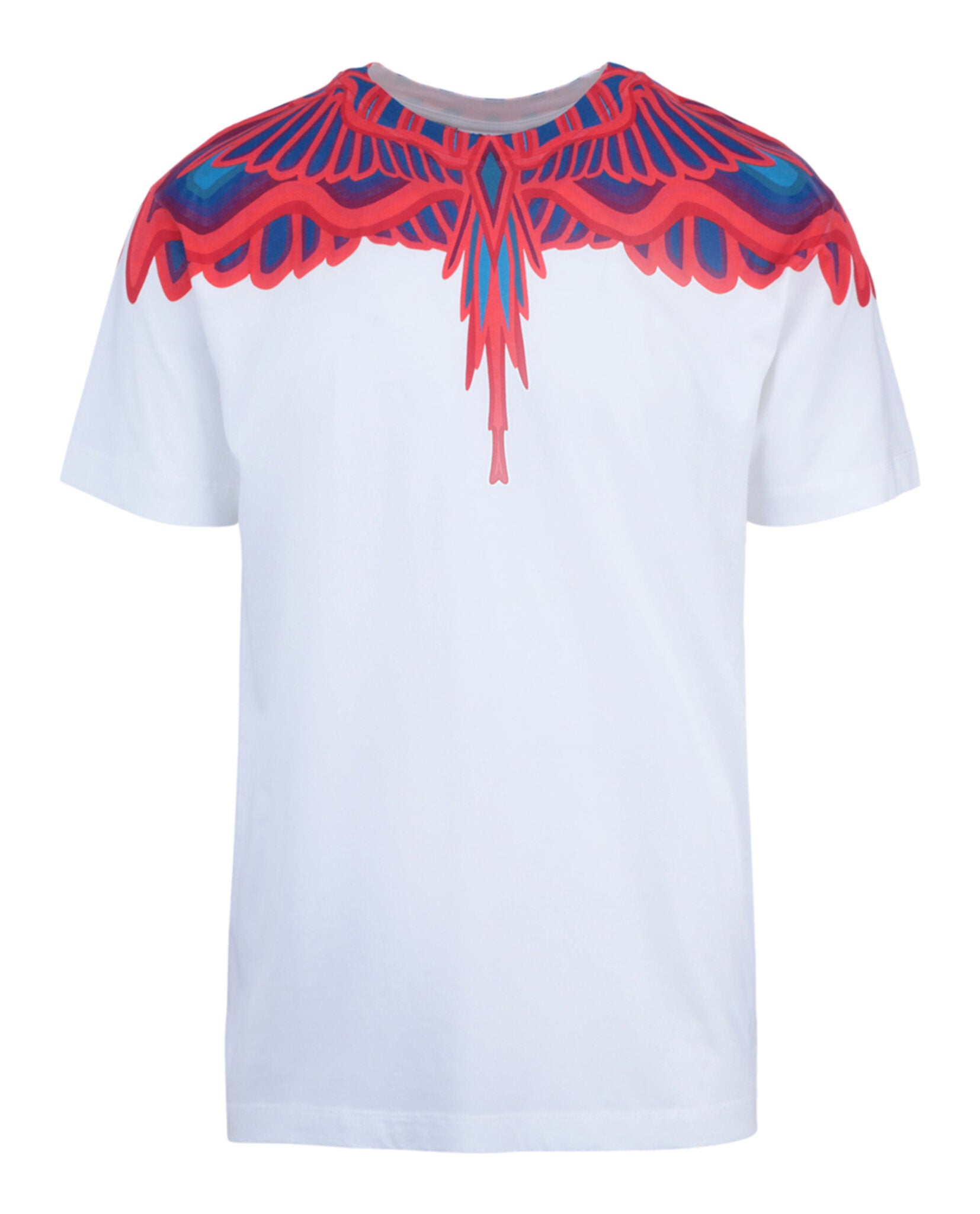Marcelo Burlon Mens Curves Wings NC T-Shirt