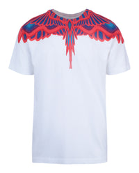 Marcelo Burlon Mens Curves Wings NC T-Shirt