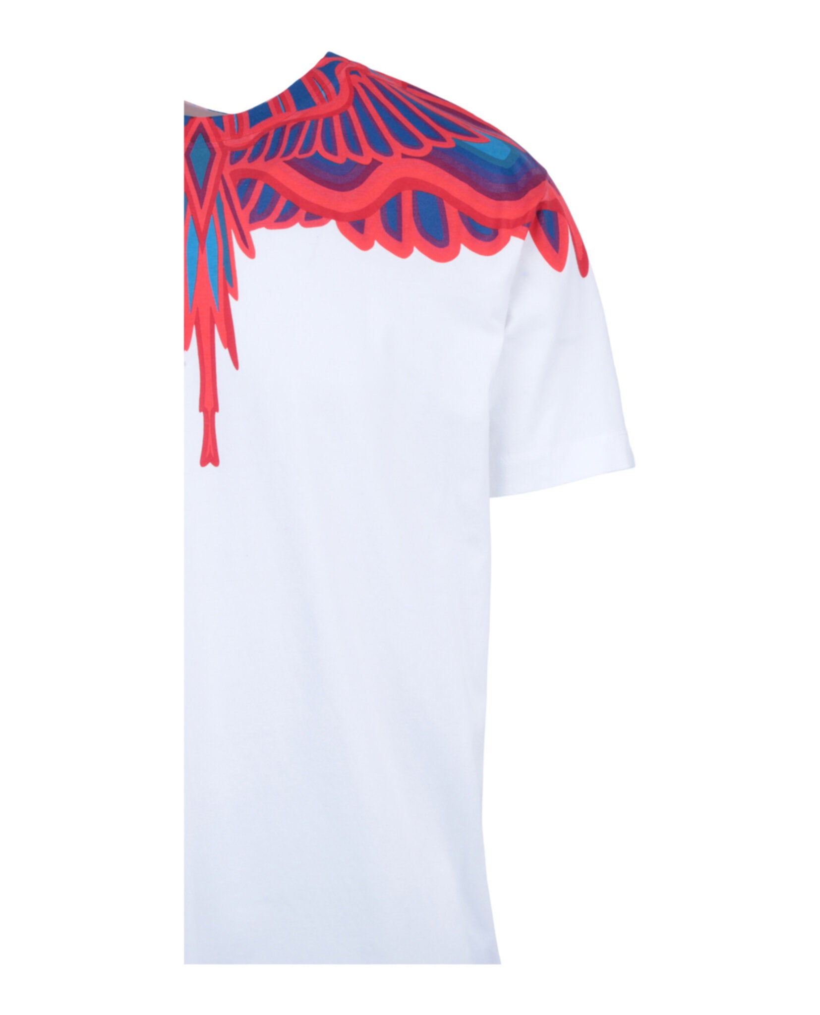 Marcelo Burlon Mens Curves Wings NC T-Shirt