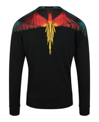 Marcelo Burlon Mens Icon Wings Crewneck Sweatshirt