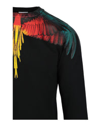 Marcelo Burlon Mens Icon Wings Crewneck Sweatshirt