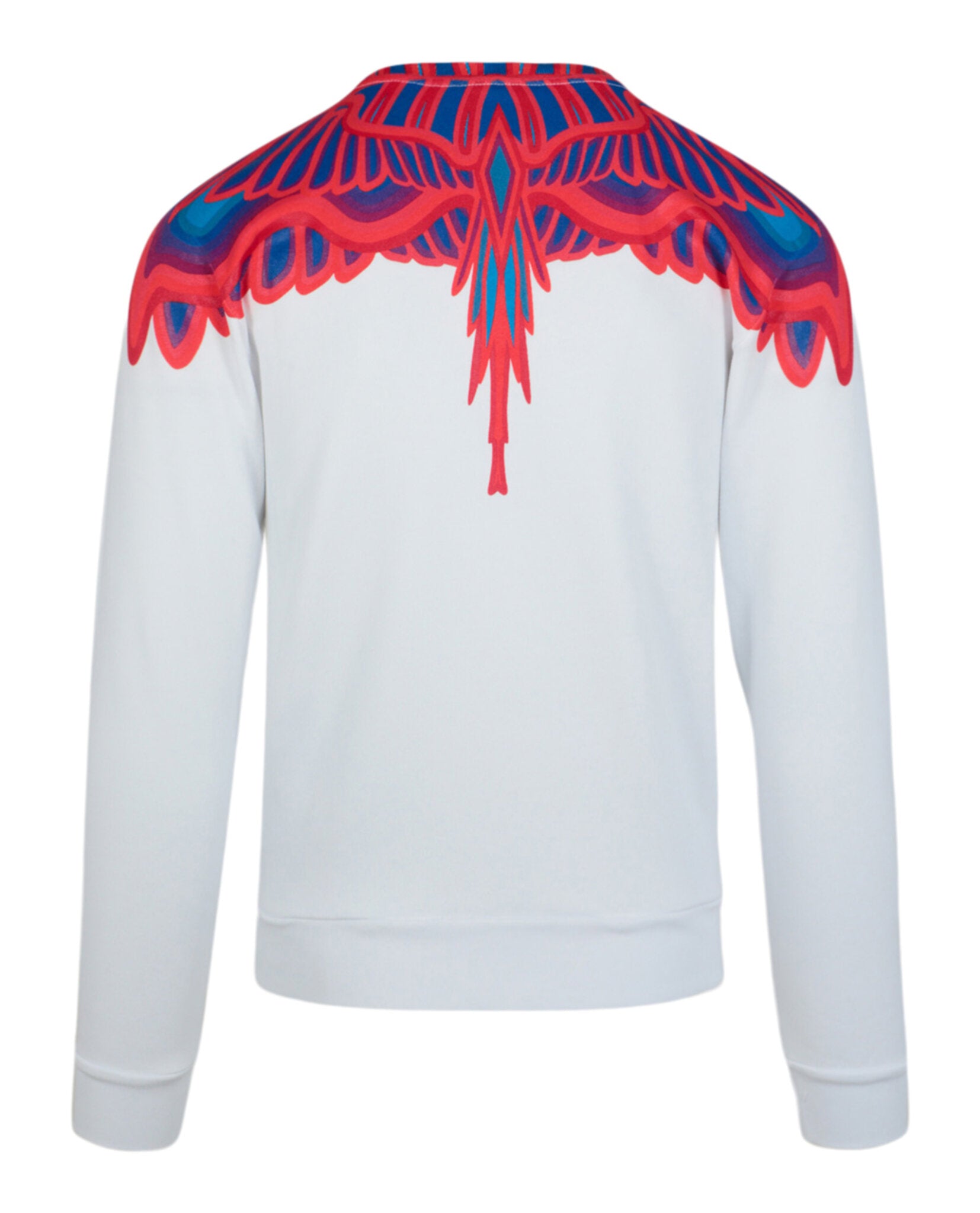 Marcelo Burlon Mens Curves Wings Crewneck Sweatershirt