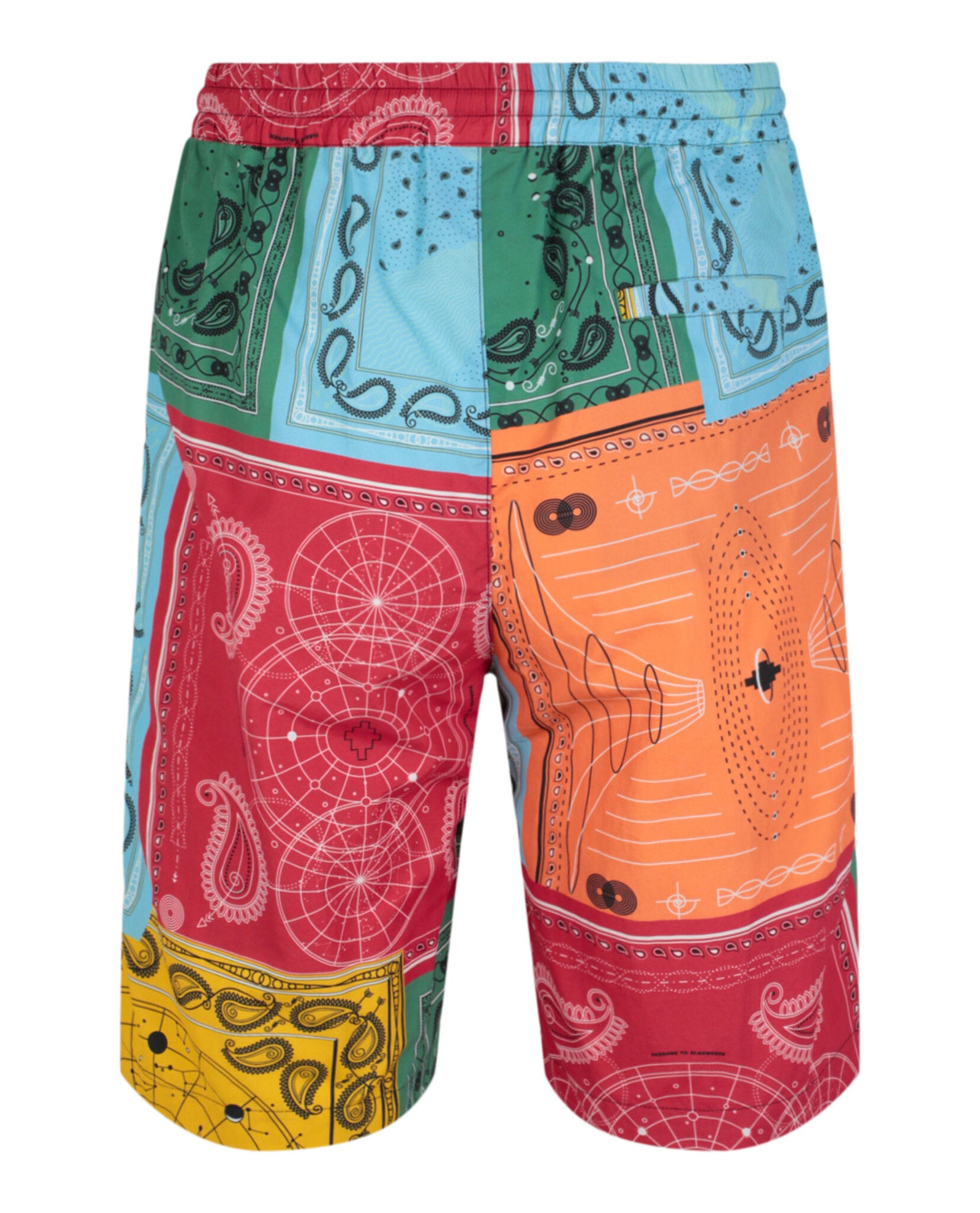 Marcelo Burlon Mens Bandana Nylon Shorts – Bluefly