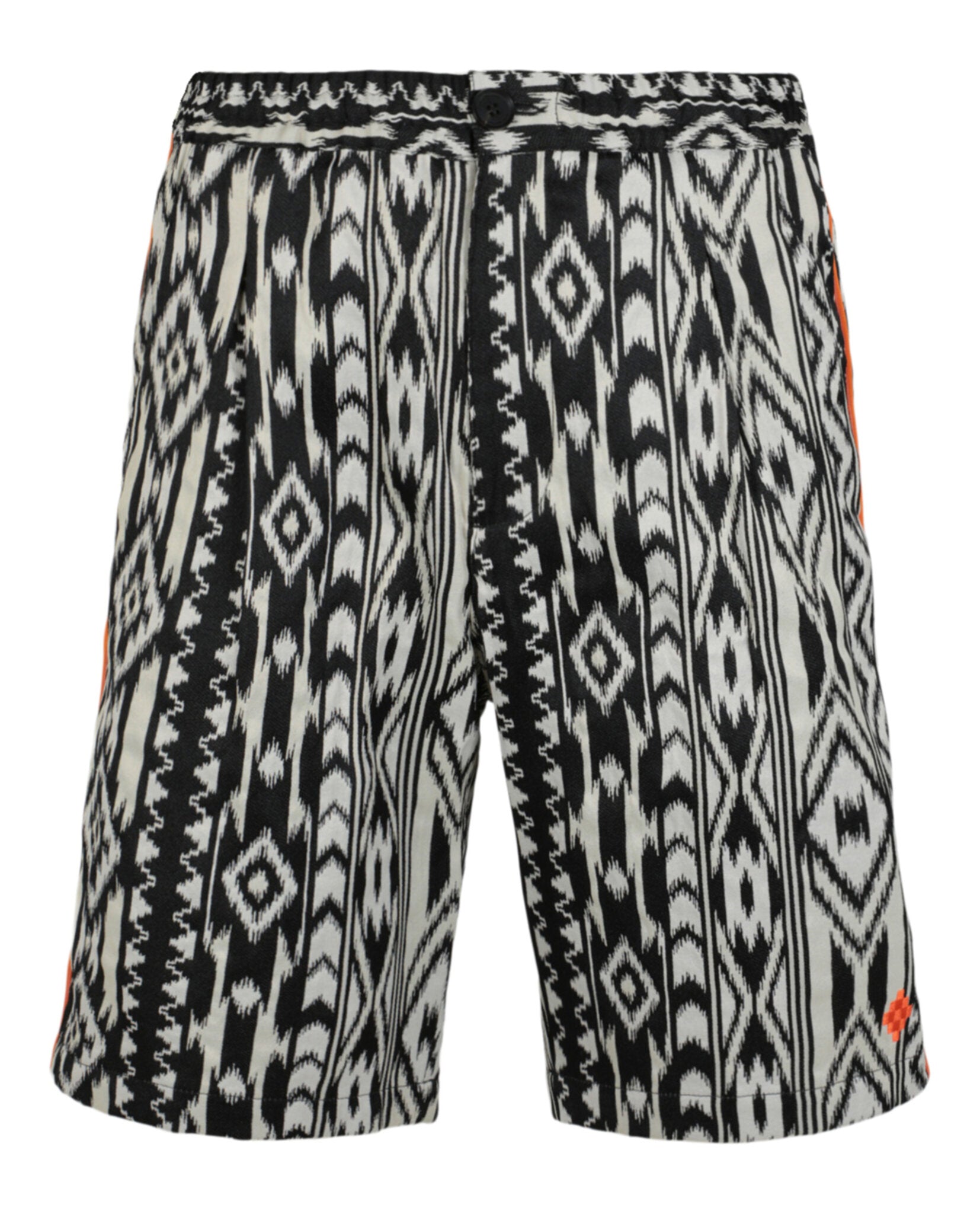 Marcelo Burlon Mens Folk Jacquard Coulisse Shorts