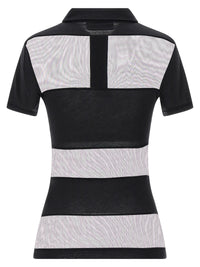 Coperni Women ‘Sheer Striped’ Polo Shirt