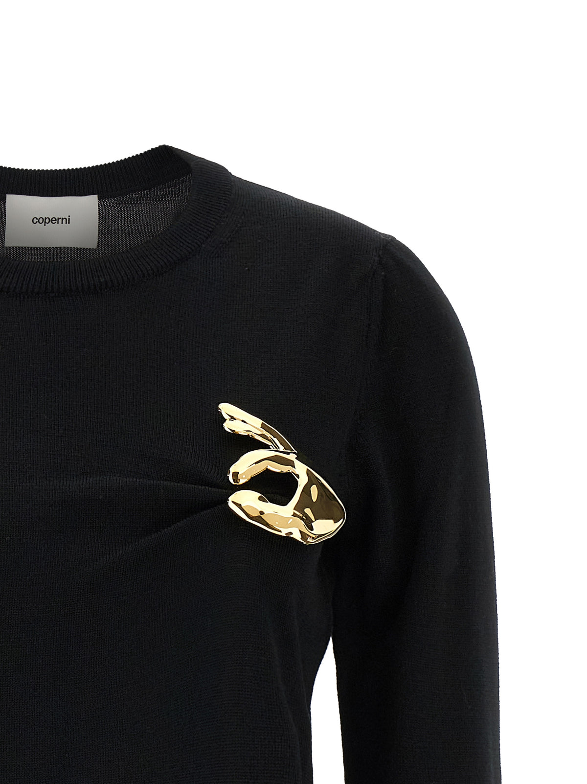 Coperni Women 'Emoji' Pin Sweater