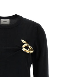 Coperni Women 'Emoji' Pin Sweater