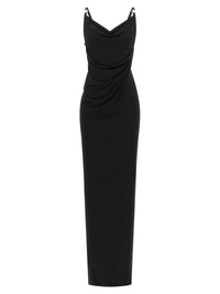 Coperni Women Metallic Logo Dress