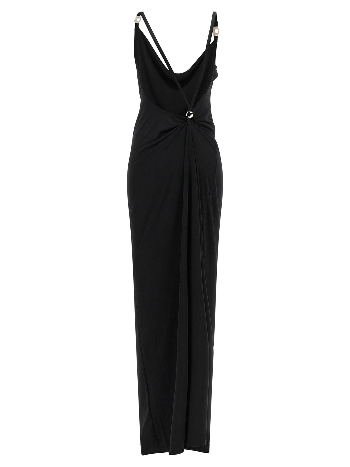 Coperni Women Metallic Logo Dress