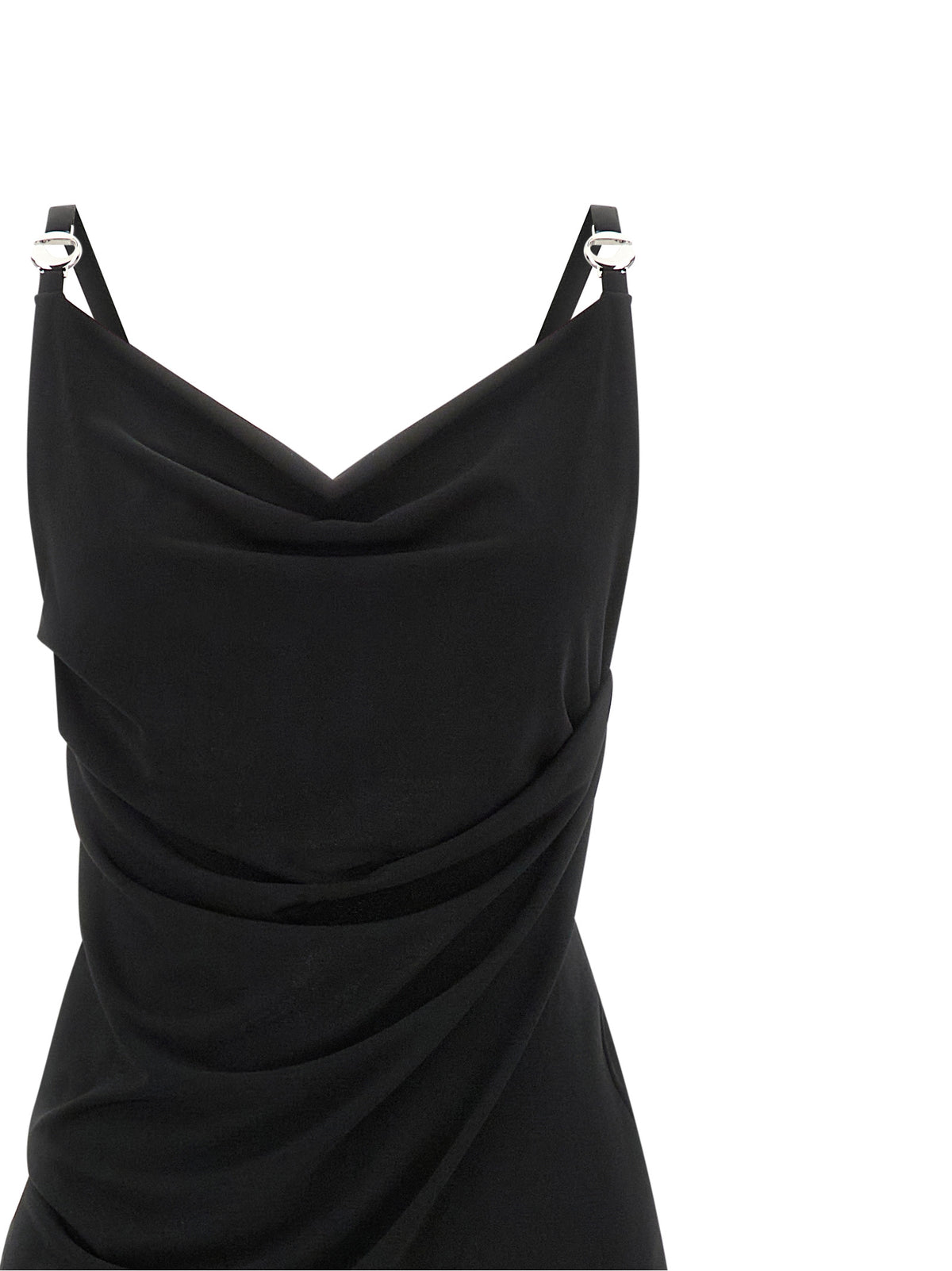 Coperni Women Metallic Logo Dress