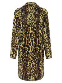 Marni Women Animalier Jacquard Wool Coat