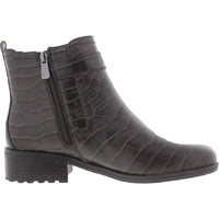 Rae Womens Zipper Ankle Boots