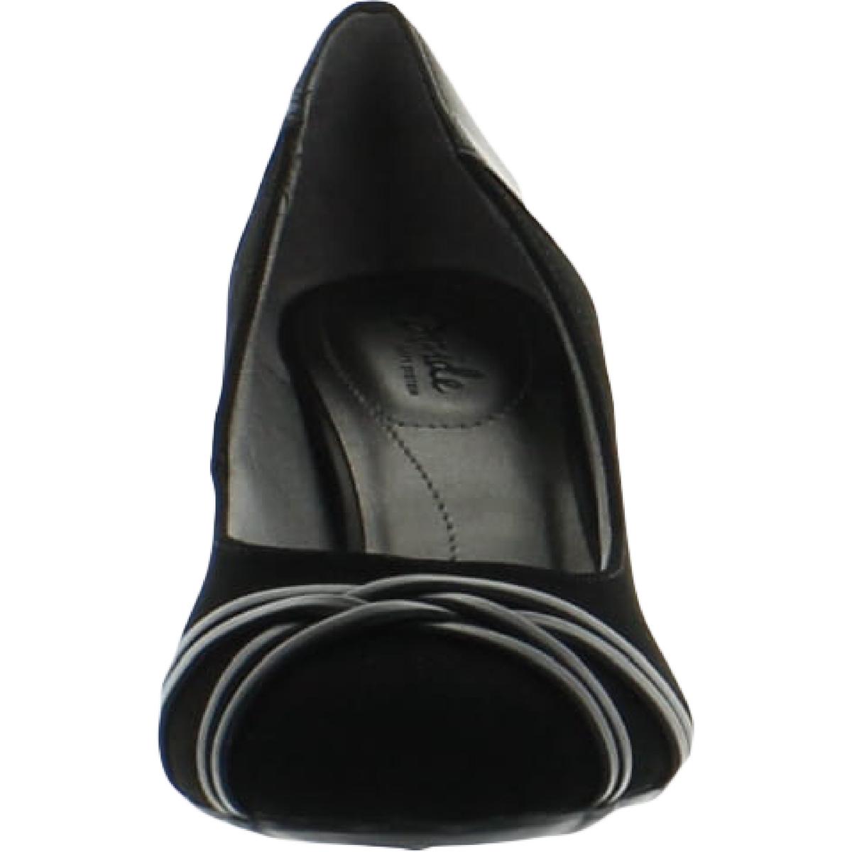 Pascal Womens Comfort Insole Slip On Dress Heels