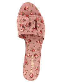 DOLCE&GABBANA Dolce&Gabbana Women Leather Slides