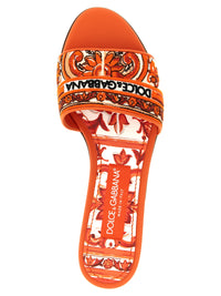 DOLCE & GABBANA Dolce & Gabbana Women 'Bianca' Slides