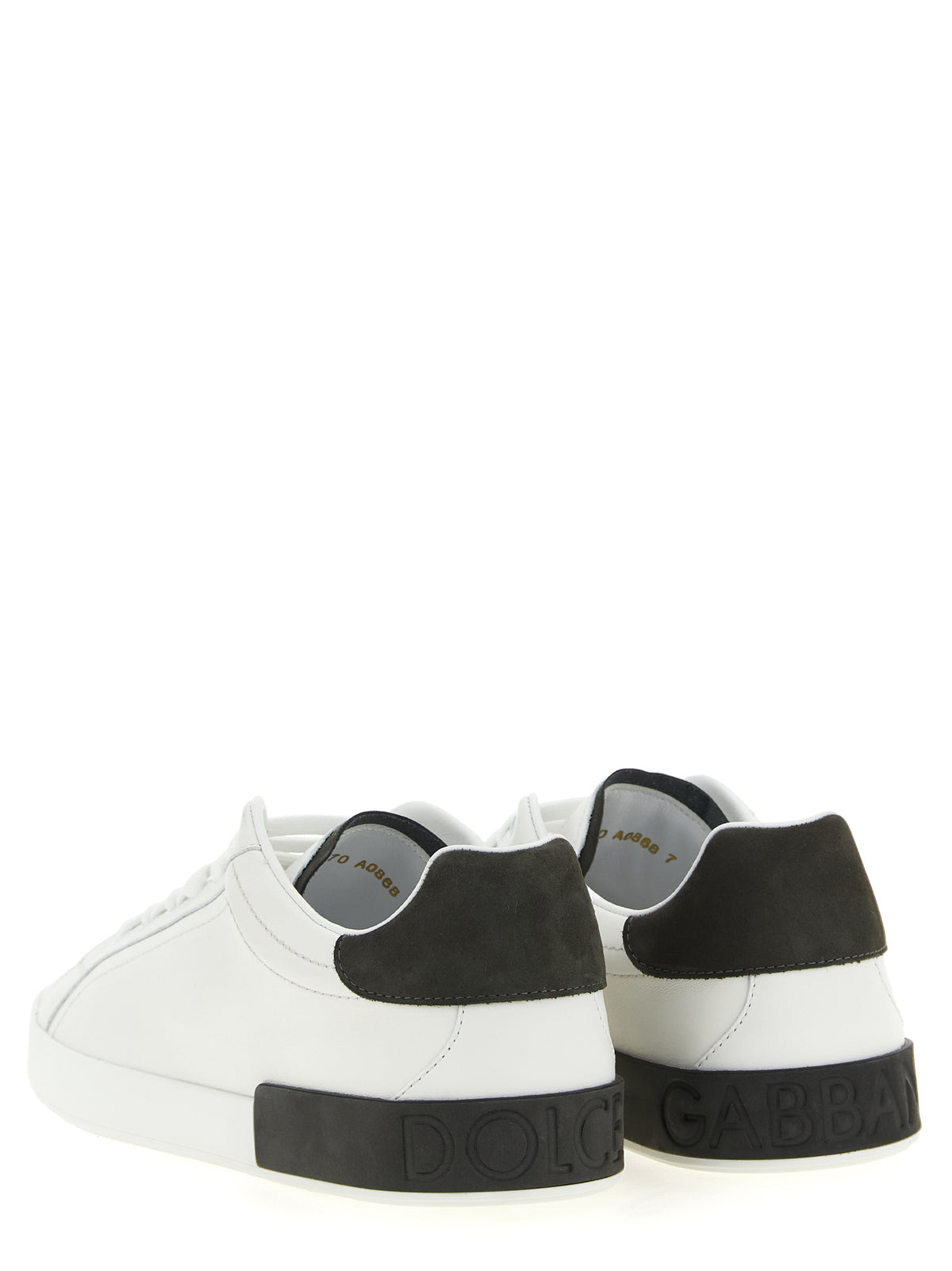 Dolce & Gabbana Men 'Portofino' Leather Sneakers