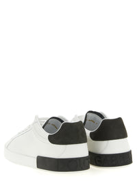 Dolce & Gabbana Men 'Portofino' Leather Sneakers