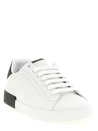 Dolce & Gabbana Men 'Portofino' Leather Sneakers
