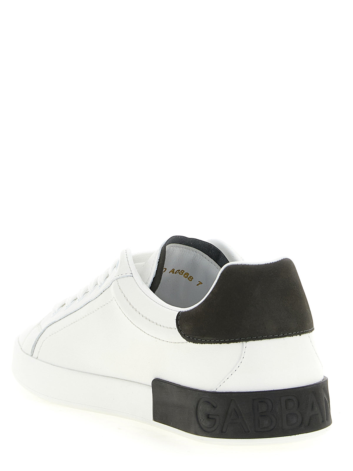 Dolce & Gabbana Men 'Portofino' Leather Sneakers