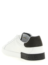 Dolce & Gabbana Men 'Portofino' Leather Sneakers