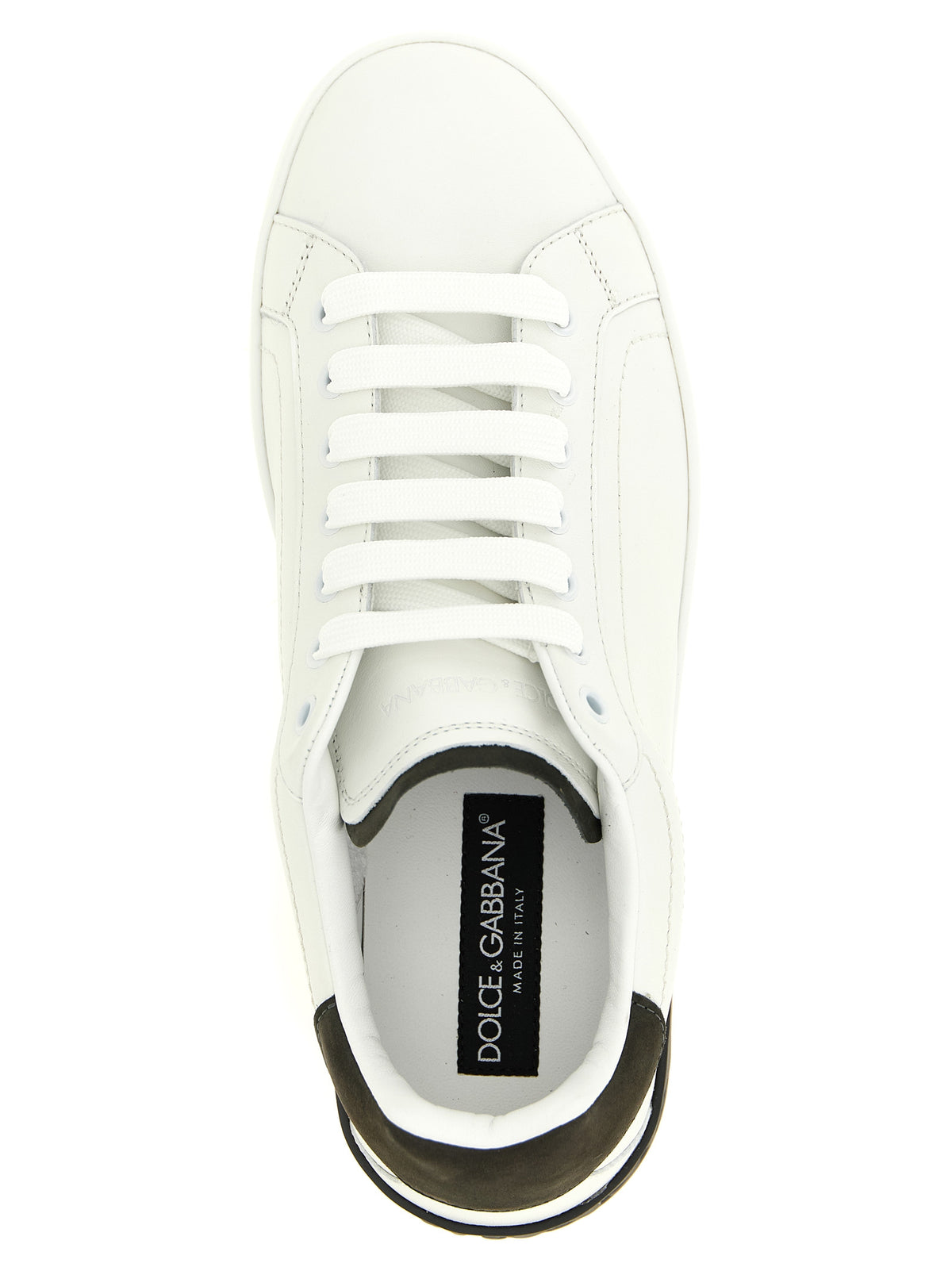 Dolce & Gabbana Men 'Portofino' Leather Sneakers
