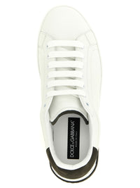 Dolce & Gabbana Men 'Portofino' Leather Sneakers