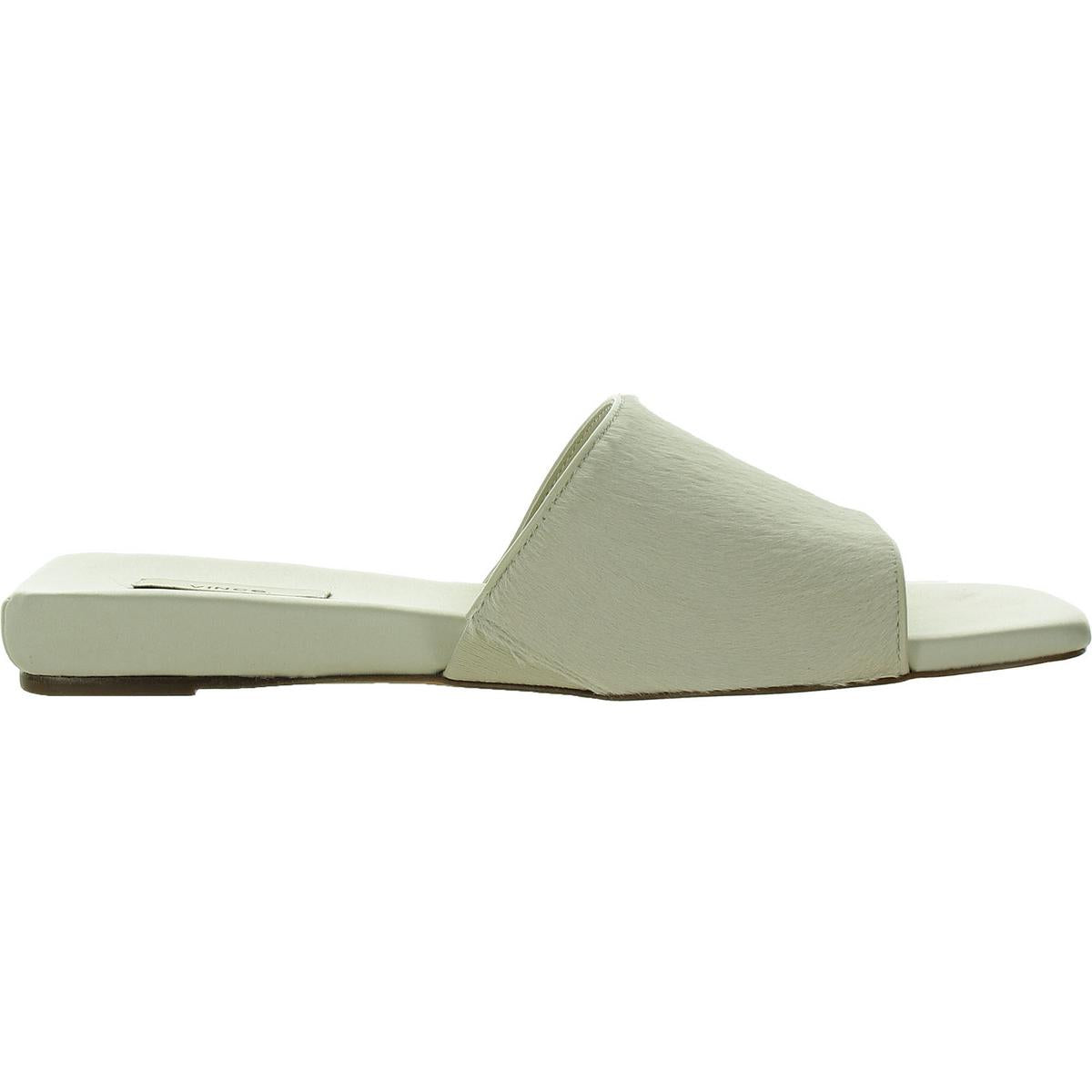 Womens Open Toe Slip On Mules