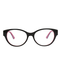 Cartier Womens Cat Eye Black Black Transparent Fashion Designer Eyewear