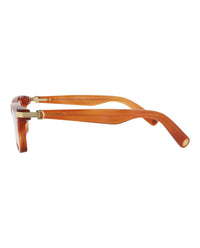Cartier Cartier Mens Square/Rectangle Havana Havana Transparent Fashion Designer Eyewear