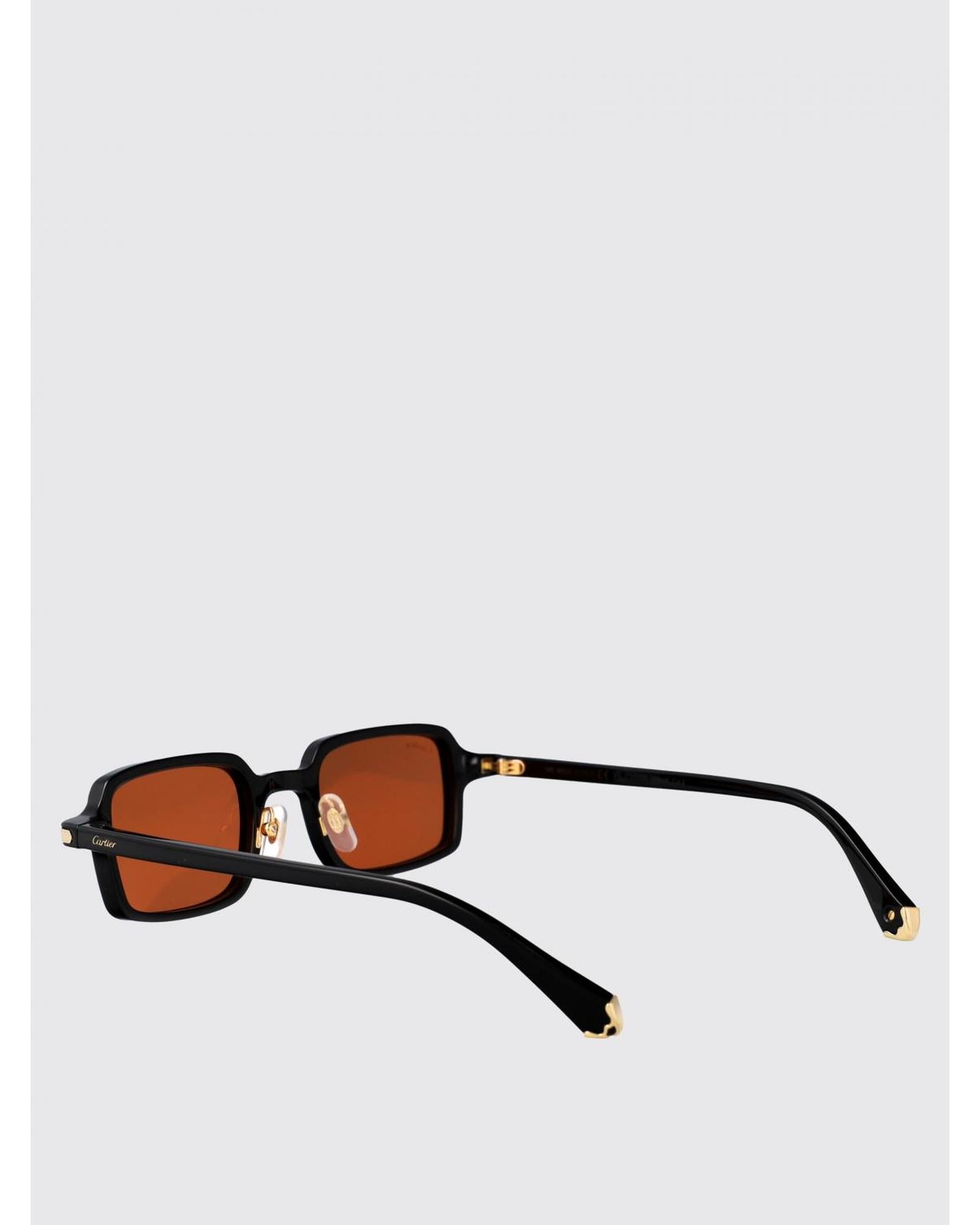 Cartier Rectangle Optical Frames Men Black 1