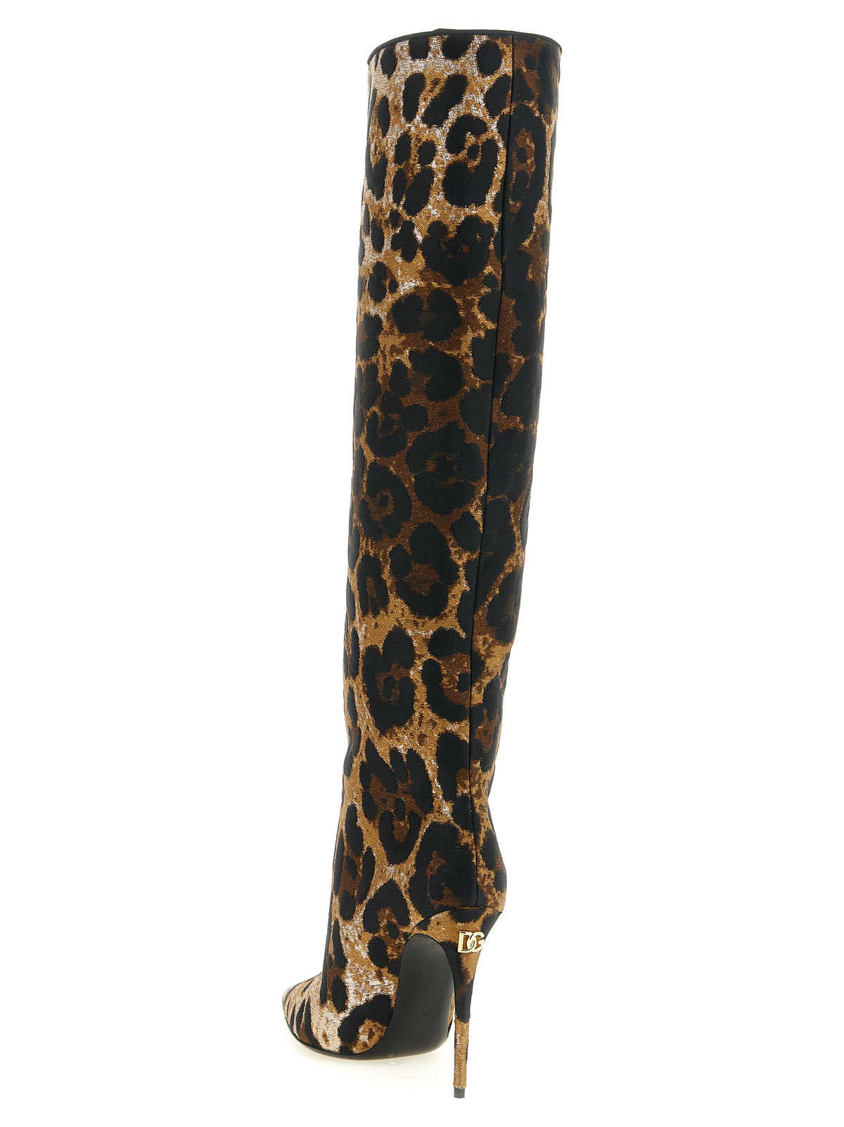 DOLCE&GABBANA Dolce&Gabbana Women Leo Jacquard Boots