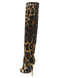 DOLCE&GABBANA Dolce&Gabbana Women Leo Jacquard Boots