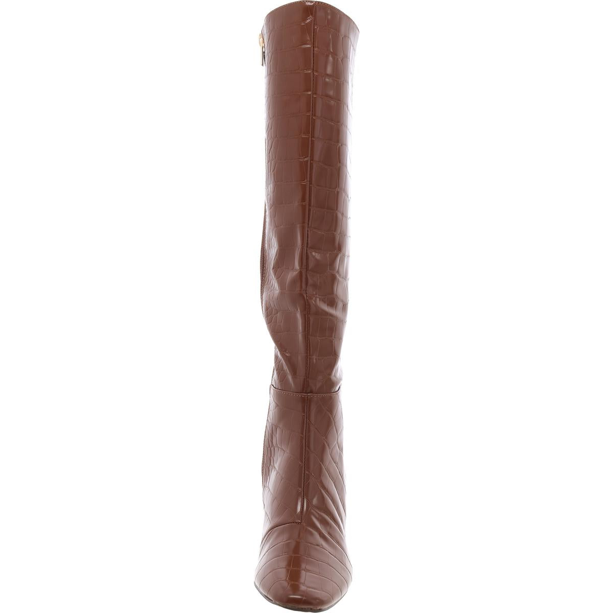 ISABELLE Womens Zipper Manmade Knee-High Boots