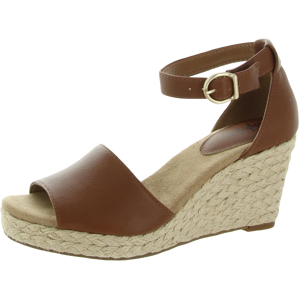 Seleeney Womens Dressy Open Toe Wedge Sandals