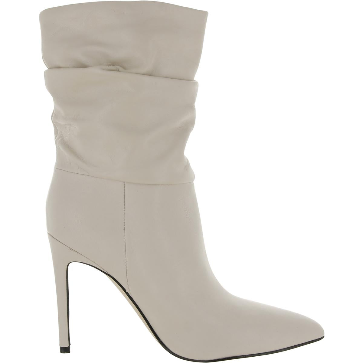 JENN Womens Pointed Toe Mid-Calf Boots