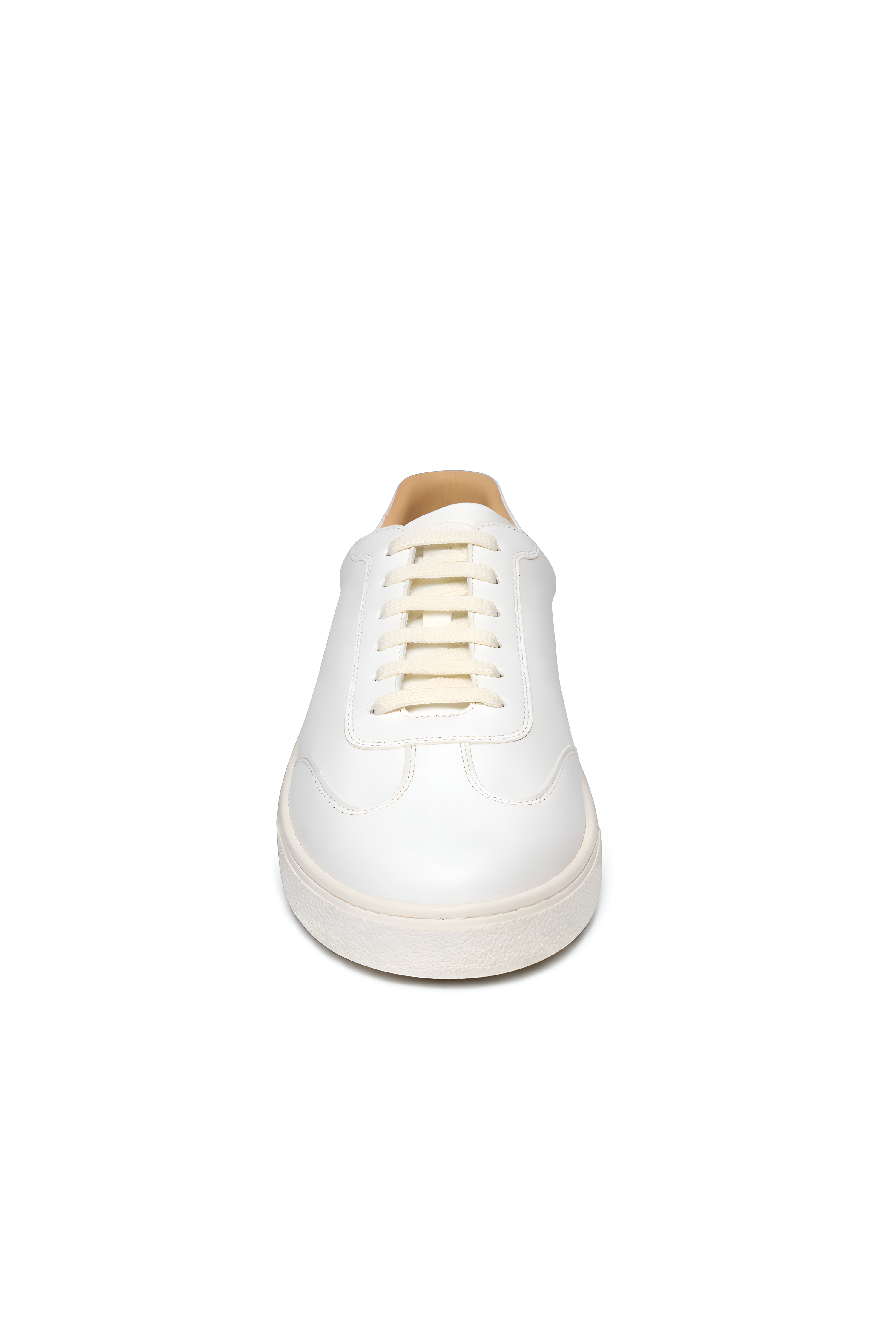 Brunello Cucinelli Mens White Low Top Sneakers