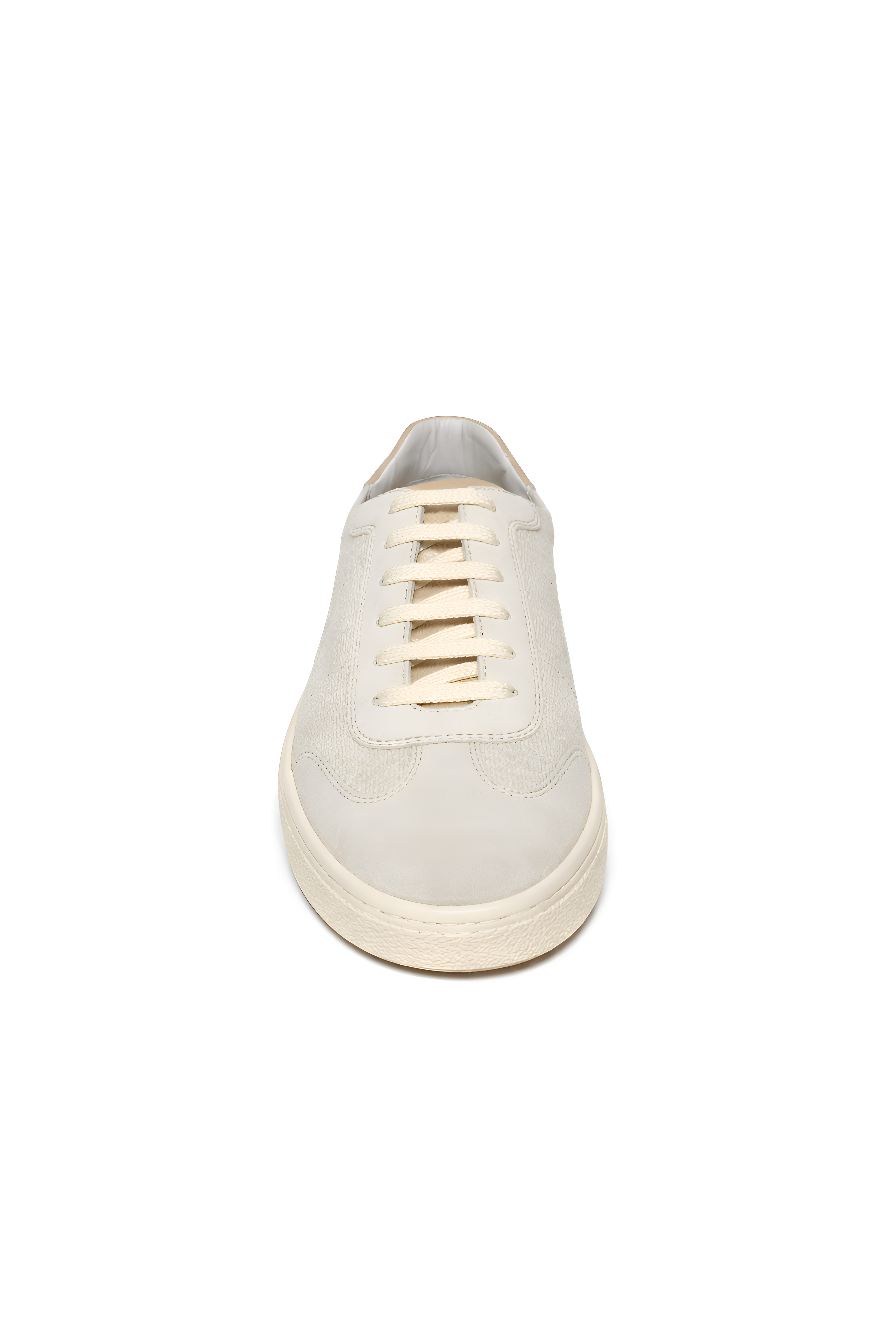 Brunello Cucinelli Mens Light Beige Sneakers