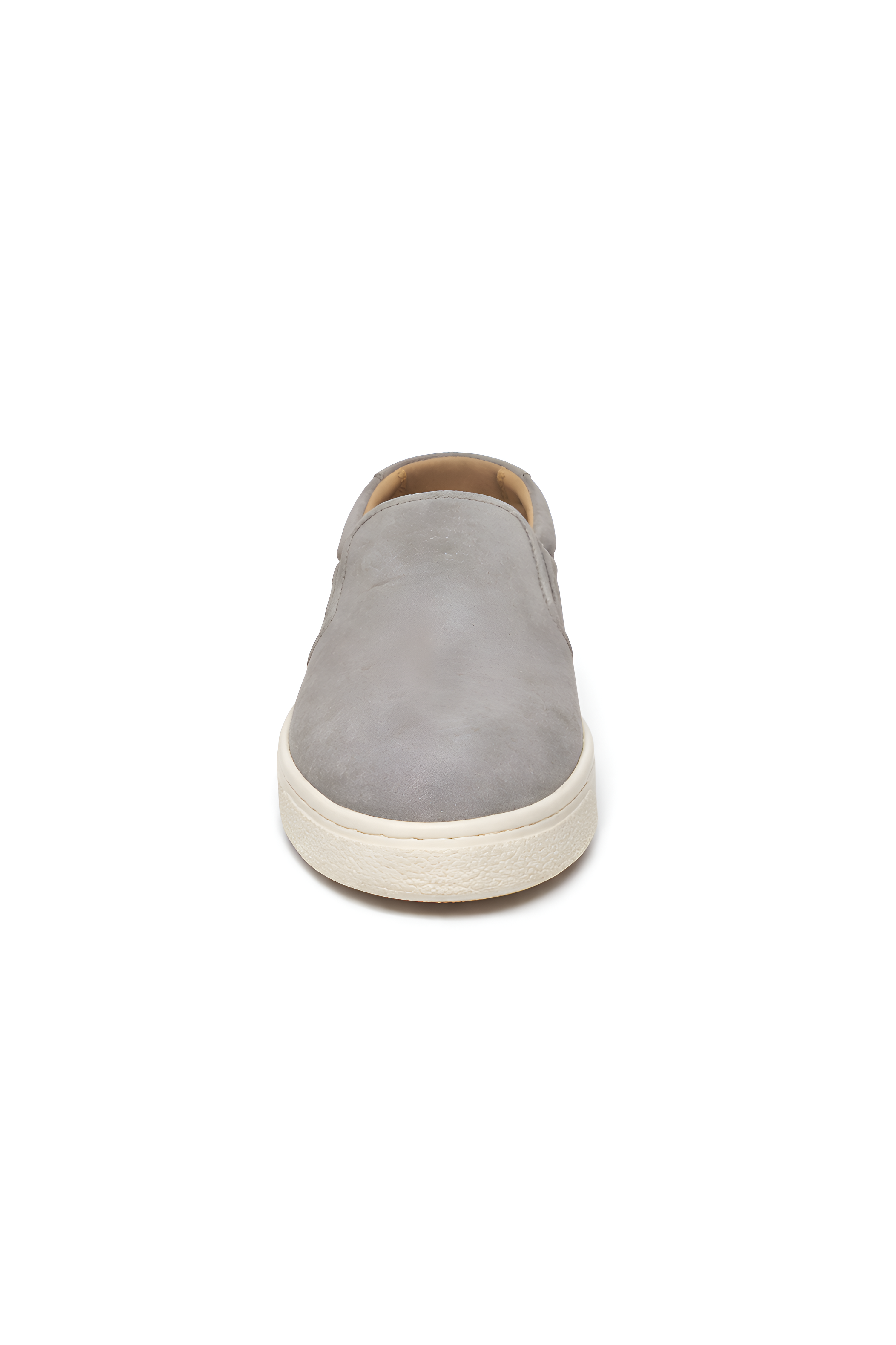 Brunello Cucinelli Mens Slip-On Sneakers In Grey