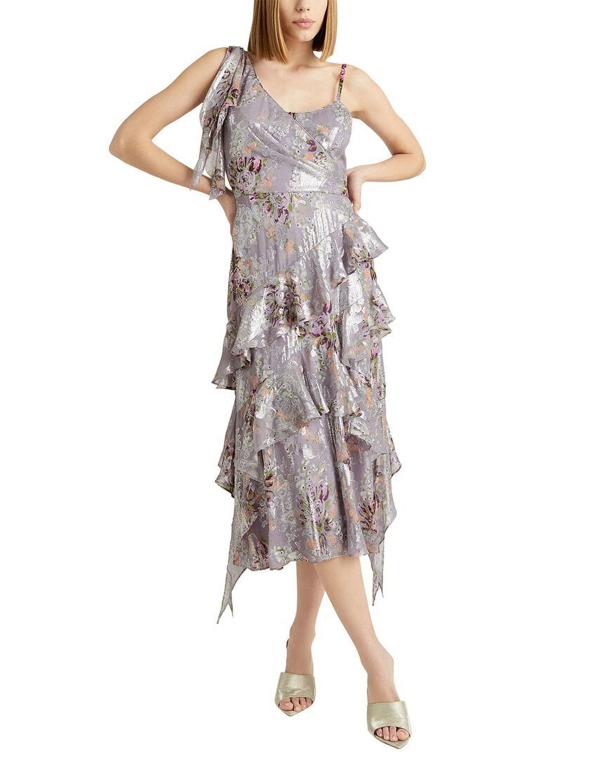Cinq À Sept Trevor Silk-Blend Dress