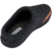 Mens Flannel Slip On Scuff Slippers