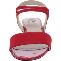 Yolo Womens Strapp Ankle Strap Wedge Sandals