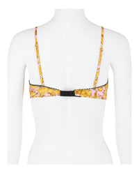 Versace Womens Barocco-Print Triangle Bralette
