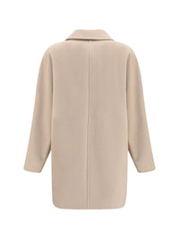 Max Mara Women Rebus Double-Breasted Jacket