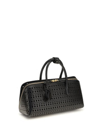 Alaïa Women Small Delta Nabuk Handbag