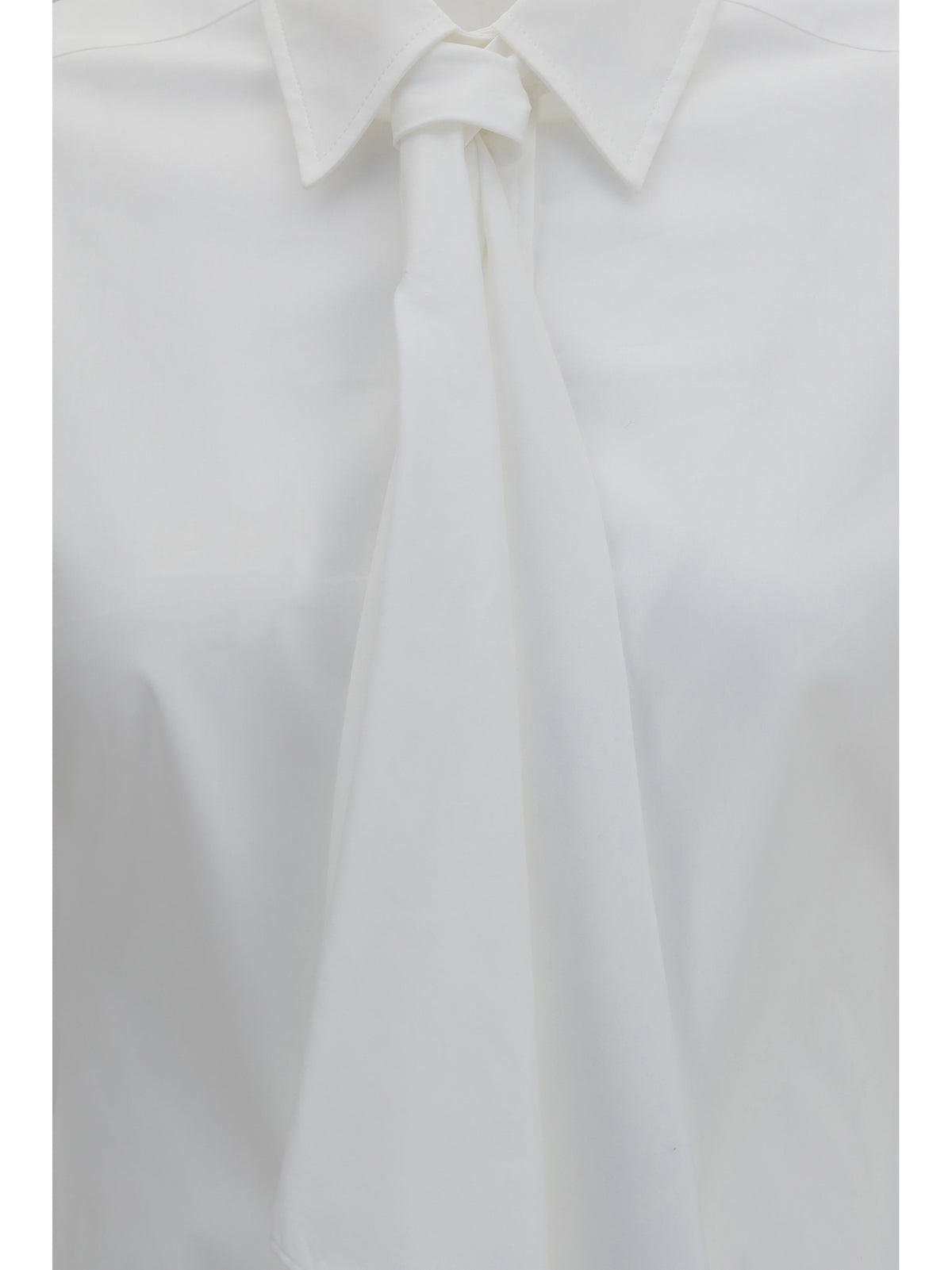 BRUNELLO CUCINELLI Brunello Cucinelli Women Cotton Blend Shirt With Tie