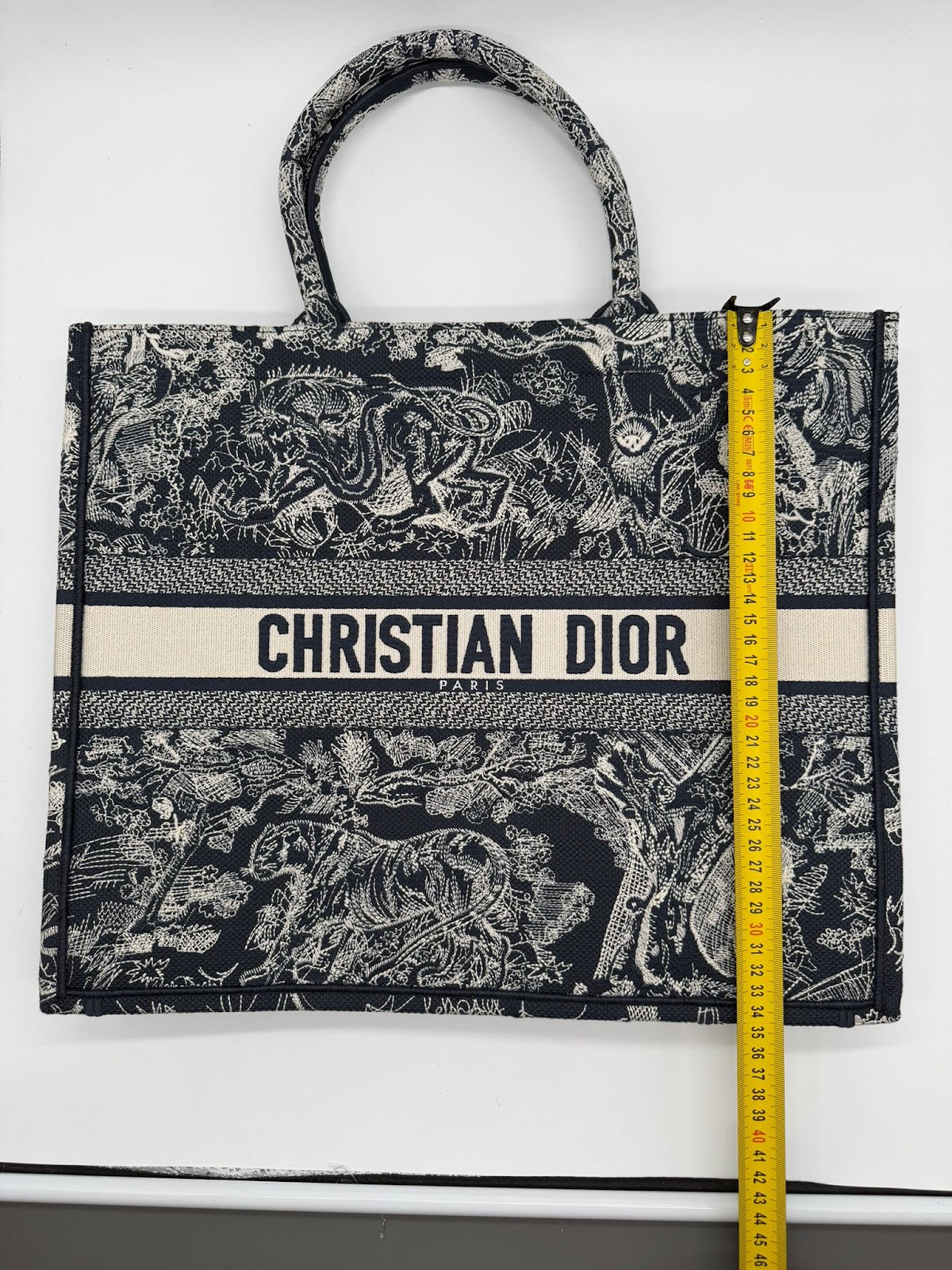 DIOR BOOK TOTE LARGE - BLUE