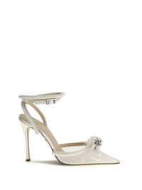 Mach & Mach Women Double Bow Satin Pumps