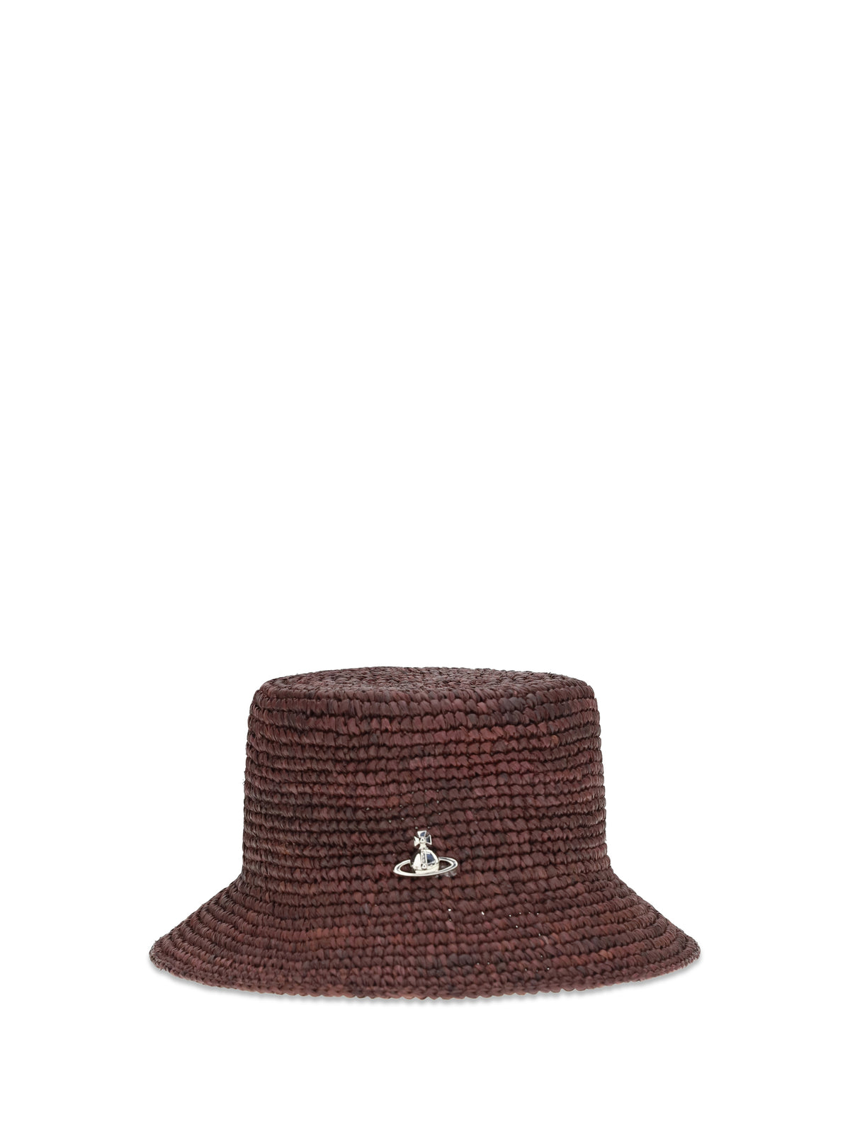 VIVIENNE WESTWOOD Vivienne Westwood Women Orb Raffia Bucket Hat