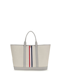 THOM BROWNE Thom Browne Men Canvas Tote Bag